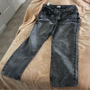 Good American Charcoal Denim Jeans